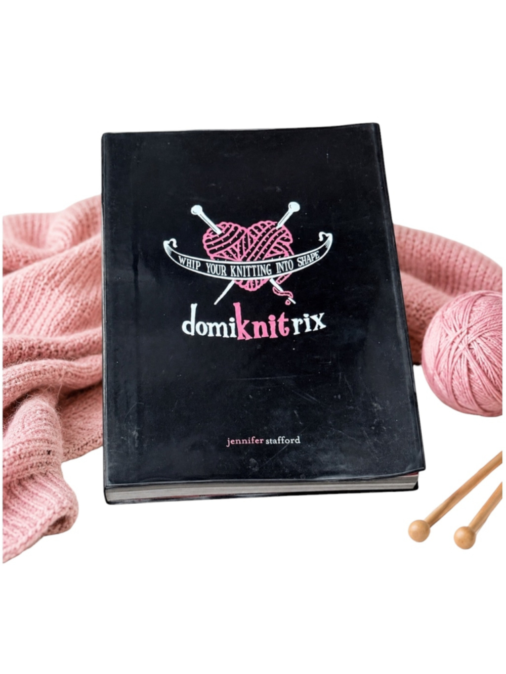 DomiKNITrix Whip Your Knitting Into Shape Jennifer Stafford Pattern Book